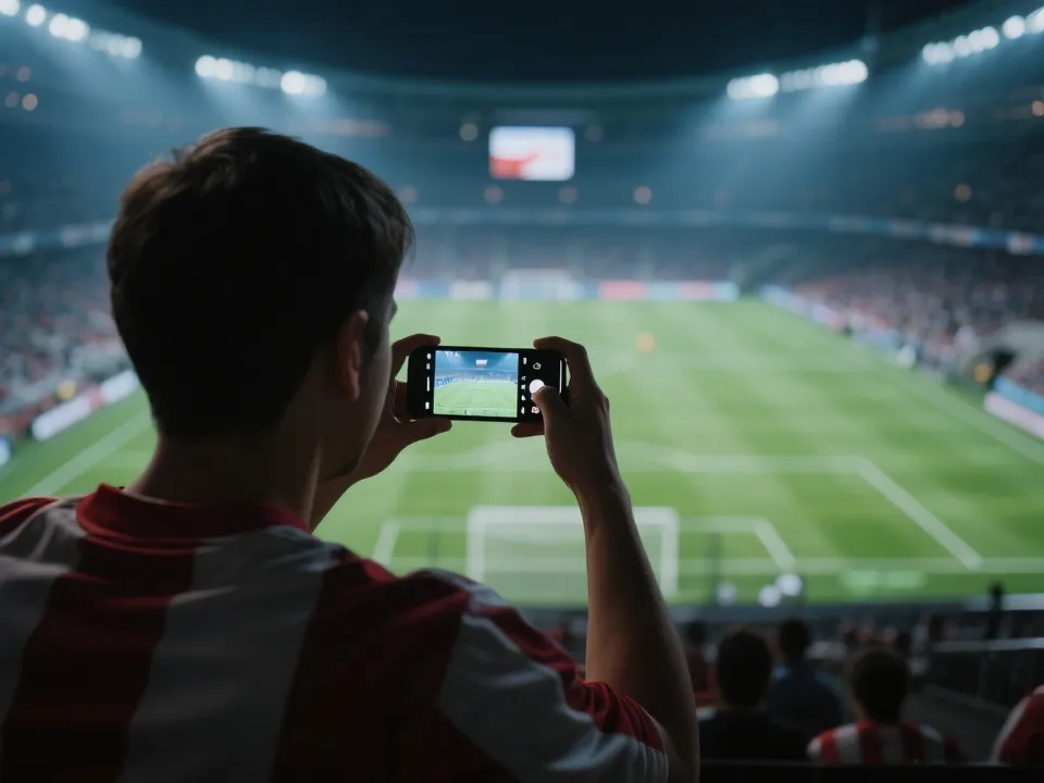 世界杯直播导航：手机观赛示意图