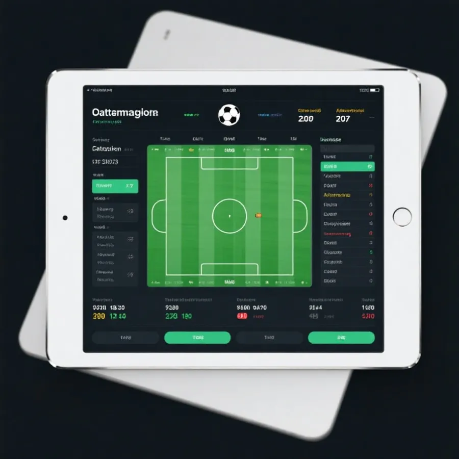 赛程与比分联动观赛示意图