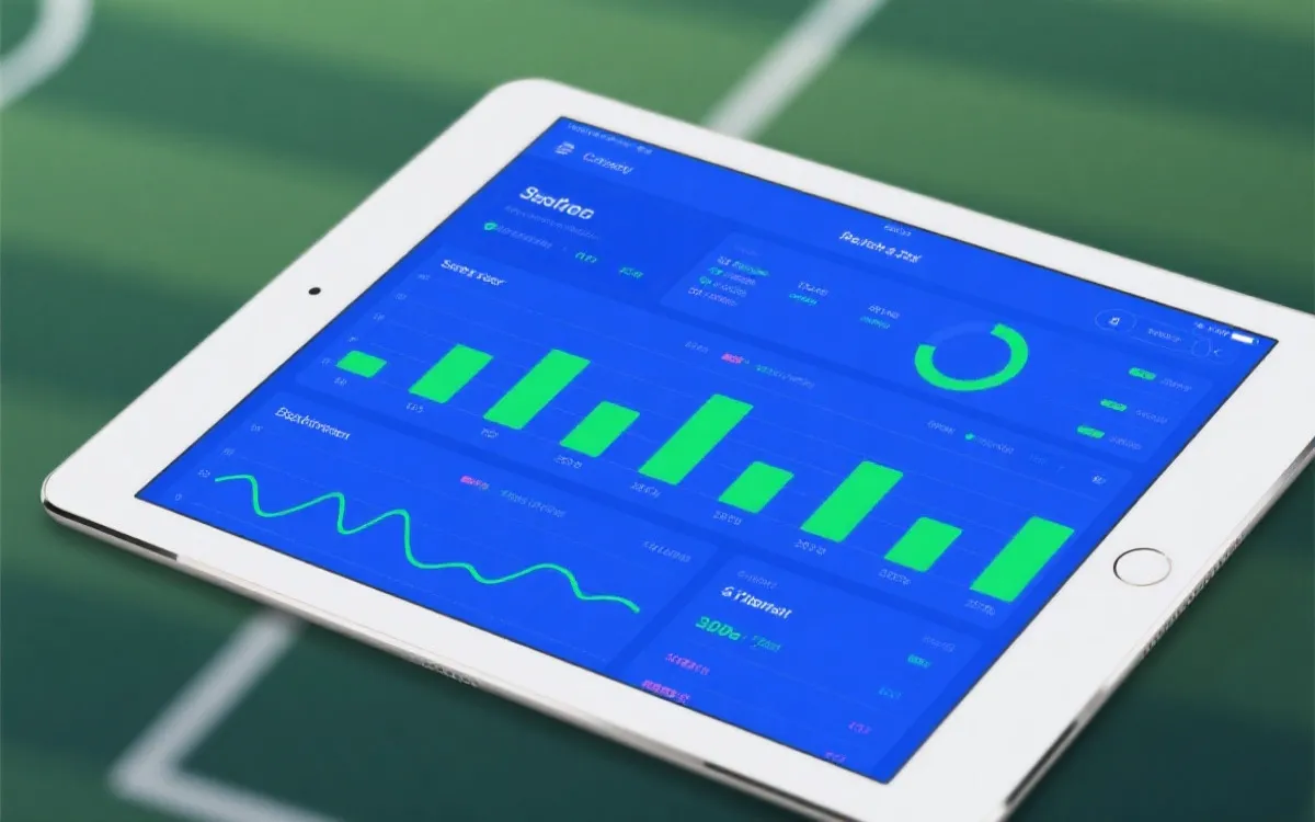 实时比分与数据看板示意图